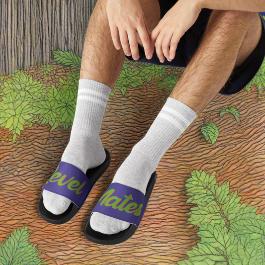 Men's Removable Strap Sandals | Lavender & Lime RevelMates Design | 2 colors