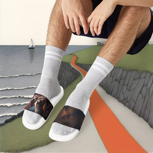 Men's Removable Strap Sandals | Hip-Hop Brothers Design | 2 colors