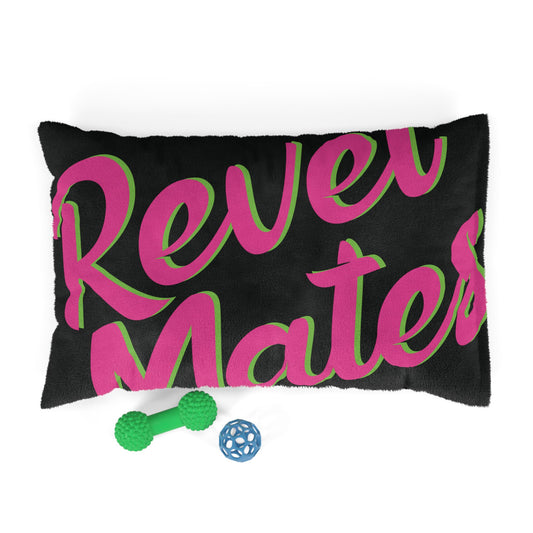Pet Bed | for Dogs, Cats and all beloved Pets | Black & Fuchsia RevelMates Design