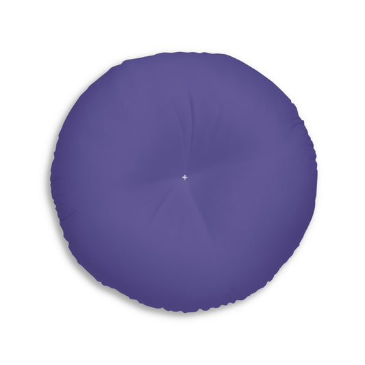 Round Tufted Floor Pillow | for Pets and Companions | Lavender & Lime RevelMates Design