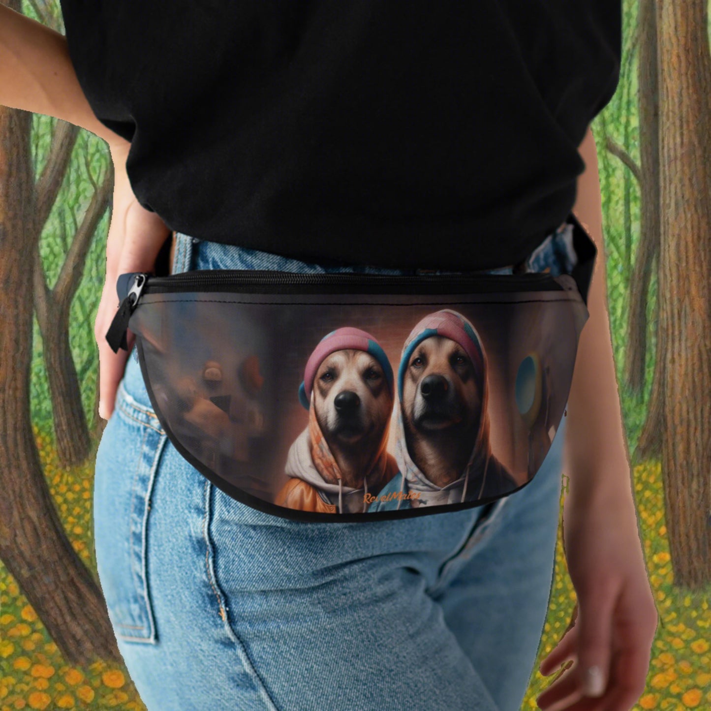 Unisex Fanny Pack | Waist Pack | Hip Pack | Hip Bag | Hips Bag | Waist Bag | Hip-Hop Brothers Design