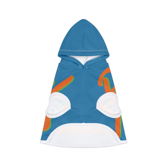 Pet Hoodie | for Dogs and Cats | Blue & Orange RevelMates Design