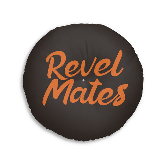 Round Tufted Floor Pillow | for Pets and Companions | Hip-Hop Brothers Design