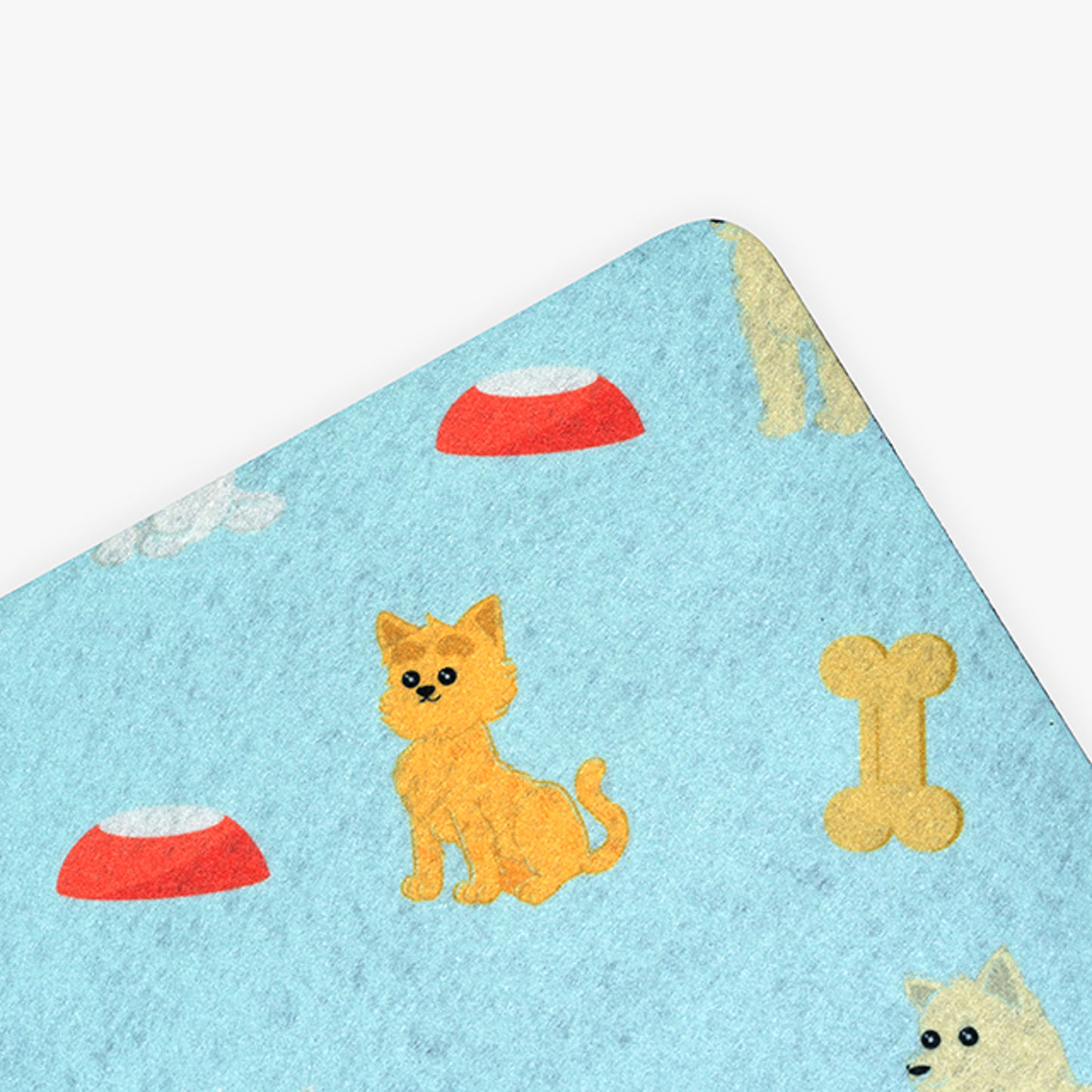Pet Food Mat | for Dogs, Cats and all beloved Pets | Puppy Love Design