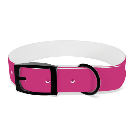 Pet Collar | Fuchsia & White RevelMates Design