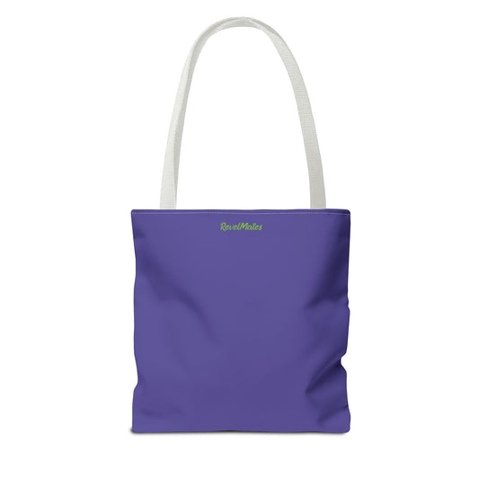 Tote Bag | All Over Print Bag | Lavender & Lime RevelMates Design