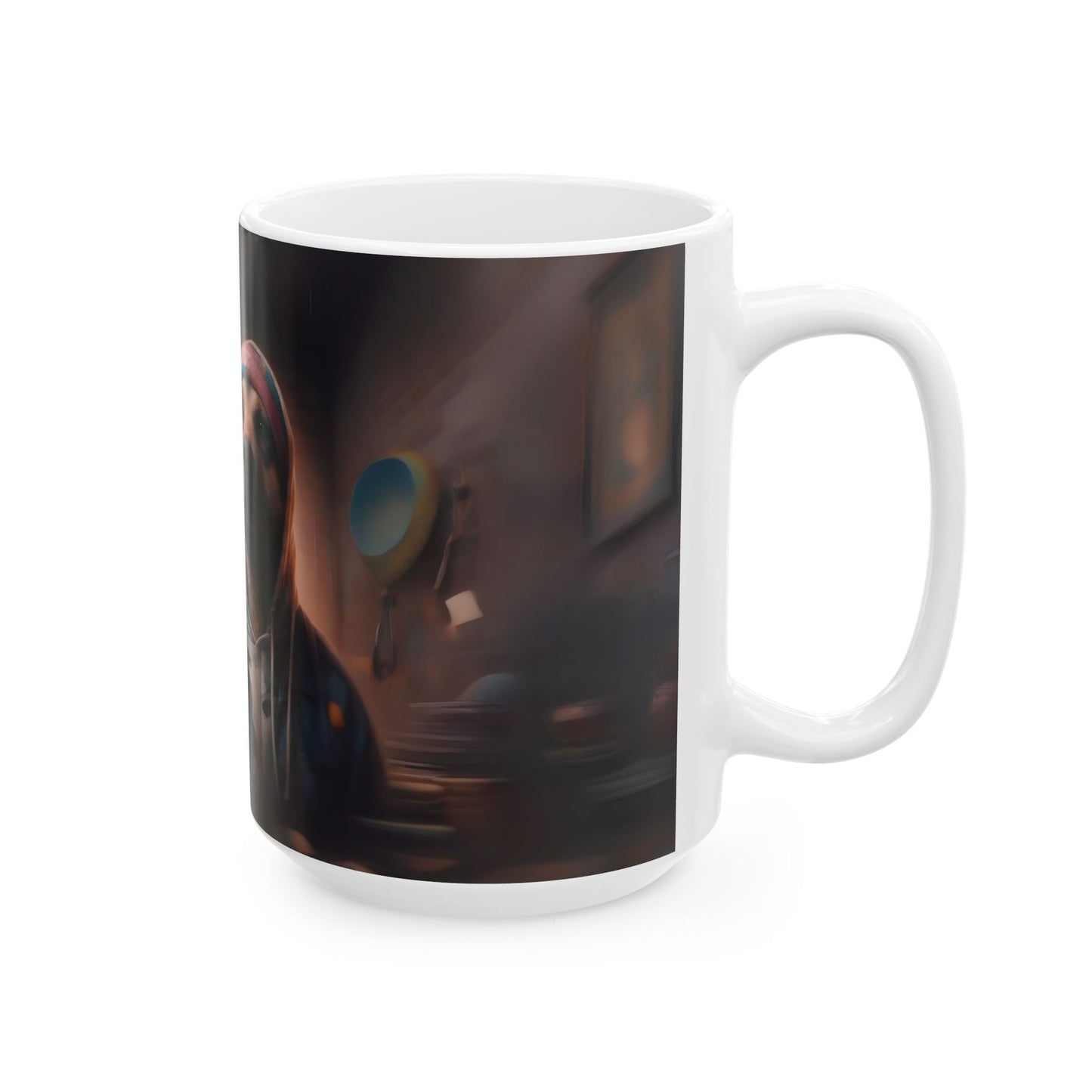 Ceramic Mug (11oz, 15oz) | Hip-Hop Brothers Design | 2 sizes