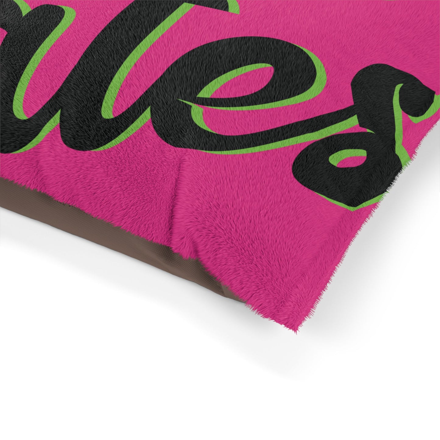 Pet Bed | for Dogs, Cats and all beloved Pets | Fuchsia & Black RevelMates Design