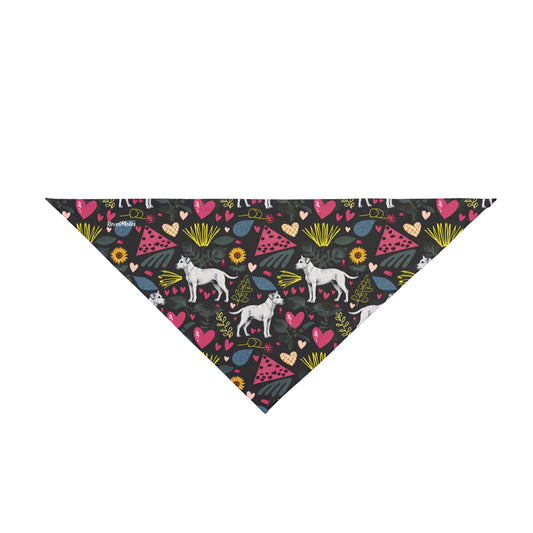 Pet Bandana | Hearts & Tails Design