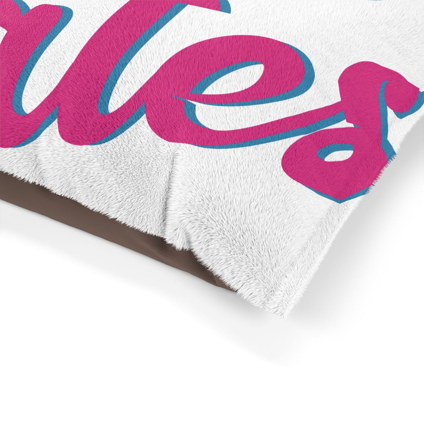 Pet Bed | for Dogs, Cats and all beloved Pets | White & Fuchsia RevelMates Design