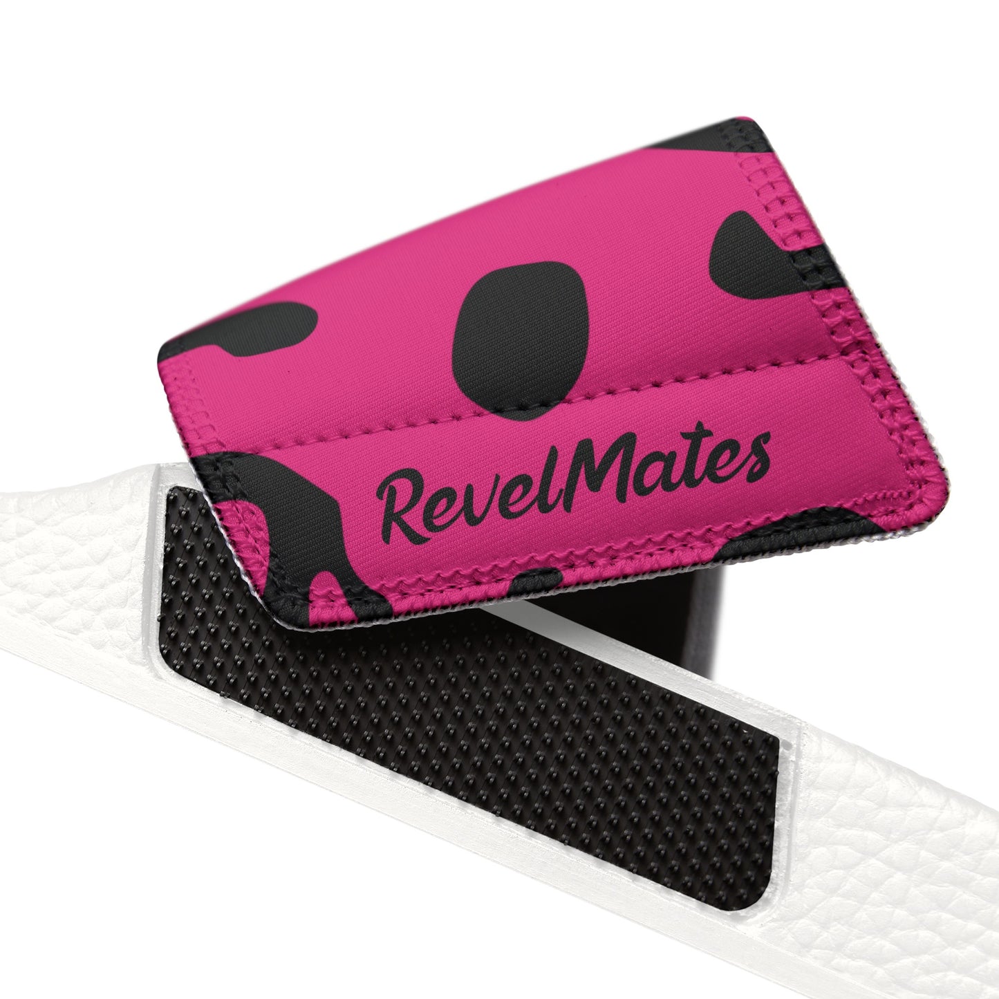 Women's Removable Strap Sandals | Camouflage Fuchsia & Black Design | 2 colors