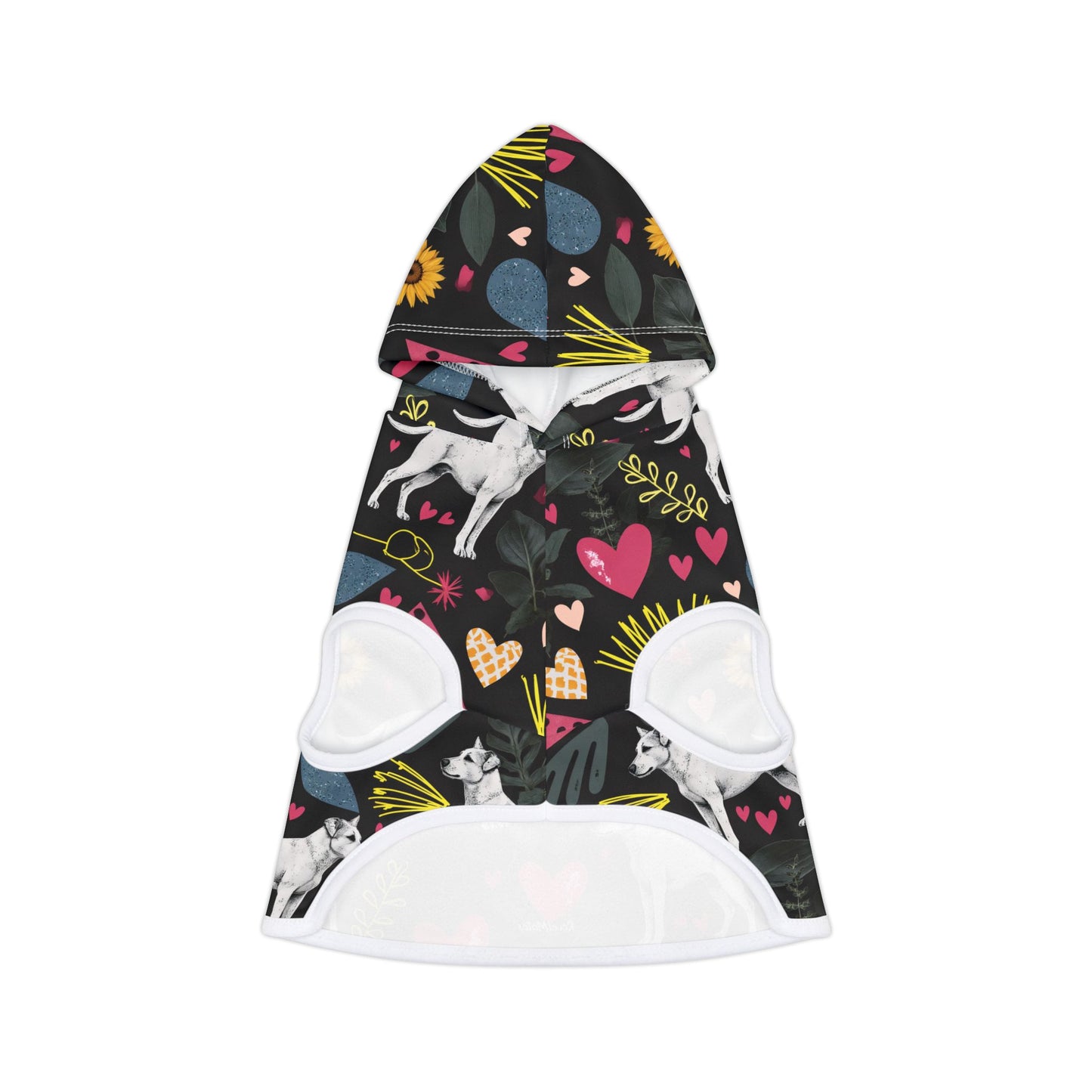 Pet Hoodie | for Dogs and Cats | Hearts & Tails Design