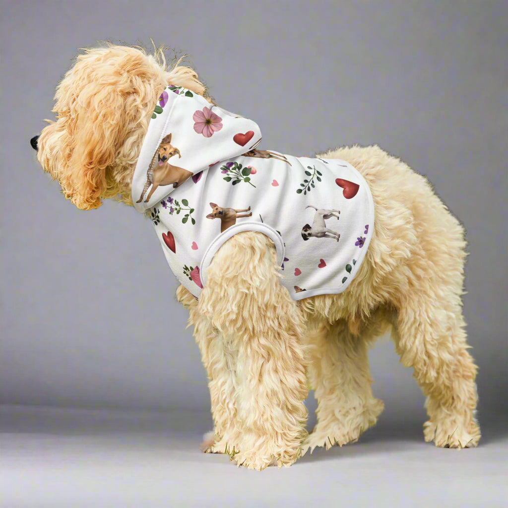 Pet Hoodie | for Dogs and Cats | Puppy Love Design