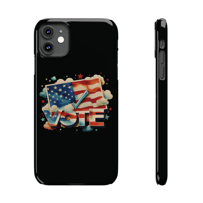 Slim Phone Case | VOTE Watercolor Design | US Elections