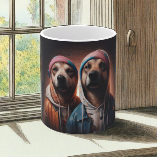 Ceramic Mug 11oz (330 ml) | Hip-Hop Brothers Design
