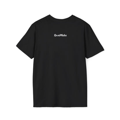 Unisex Softstyle T-Shirt | Black & White RevelMates Square Design | 4 colors