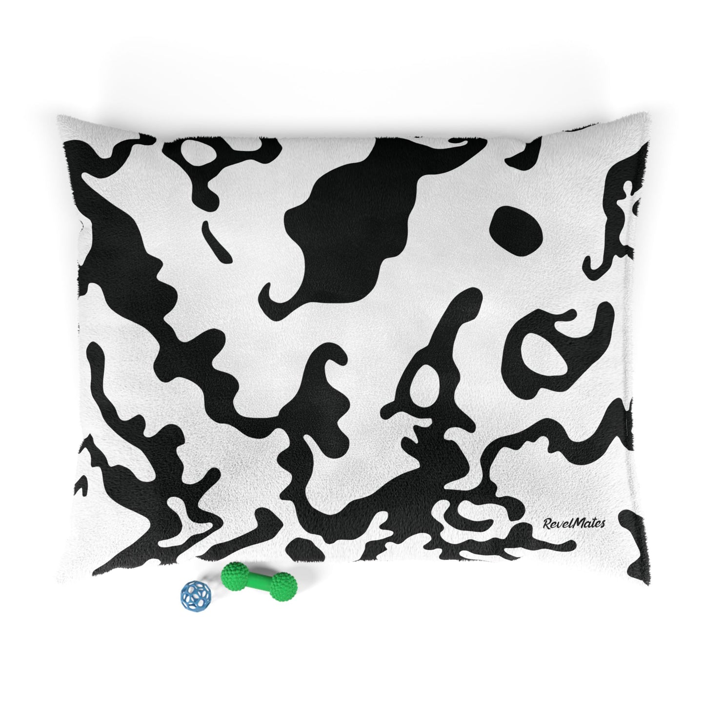 Pet Bed | for Dogs, Cats and all beloved Pets | Camouflage Black & White Design