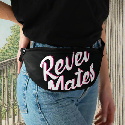 Unisex Fanny Pack | Waist Pack | Hip Pack | Hip Bag | Hips Bag | Waist Bag | Black & White RevelMates Design