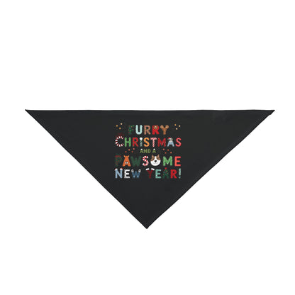 Pet Bandana | Furry Christmas Design | 8 colors