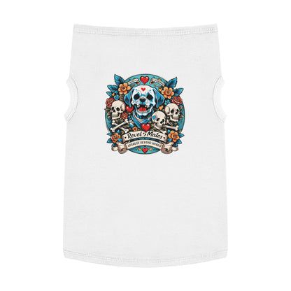 Pet T-Shirt | Dog Skull Tattoo Design | 4 colors