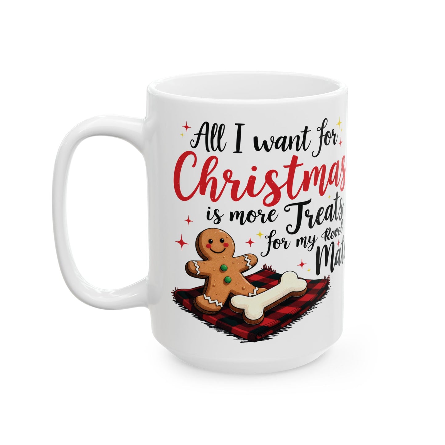 Ceramic Mug (11oz, 15oz) | Ginger Cookie Mates Design | 2 sizes