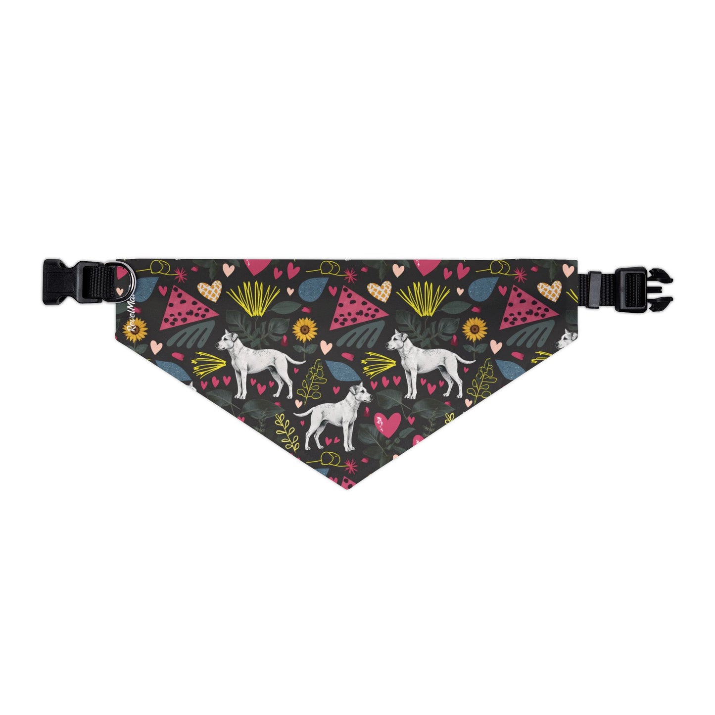 Pet Bandana Collar | Hearts & Tails Design