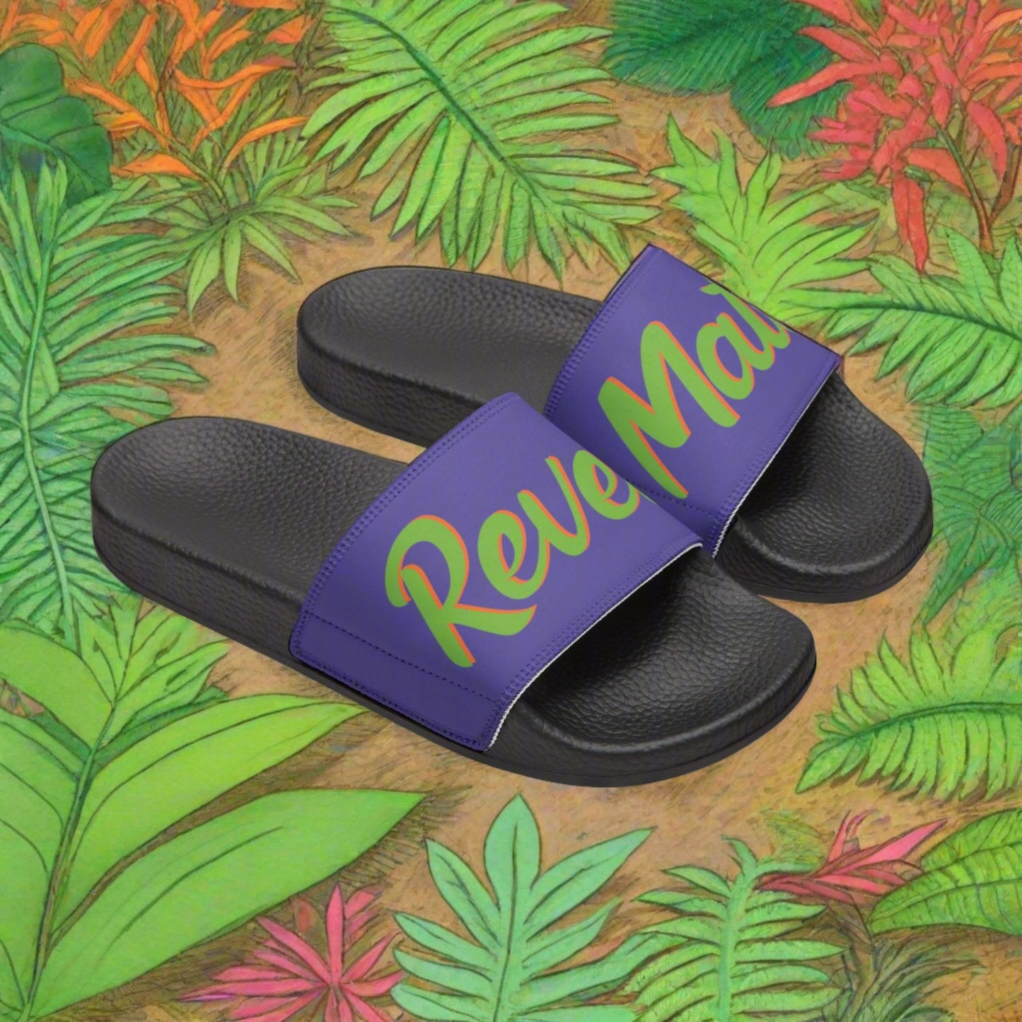 Women's Removable Strap Sandals | Lavender & Lime RevelMates Design | 2 colors