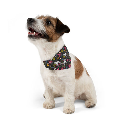 Pet Bandana Collar | Hearts & Tails Design