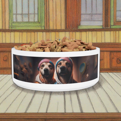 Pet Bowl 16oz (473ml) | Hip-Hop Brothers Design