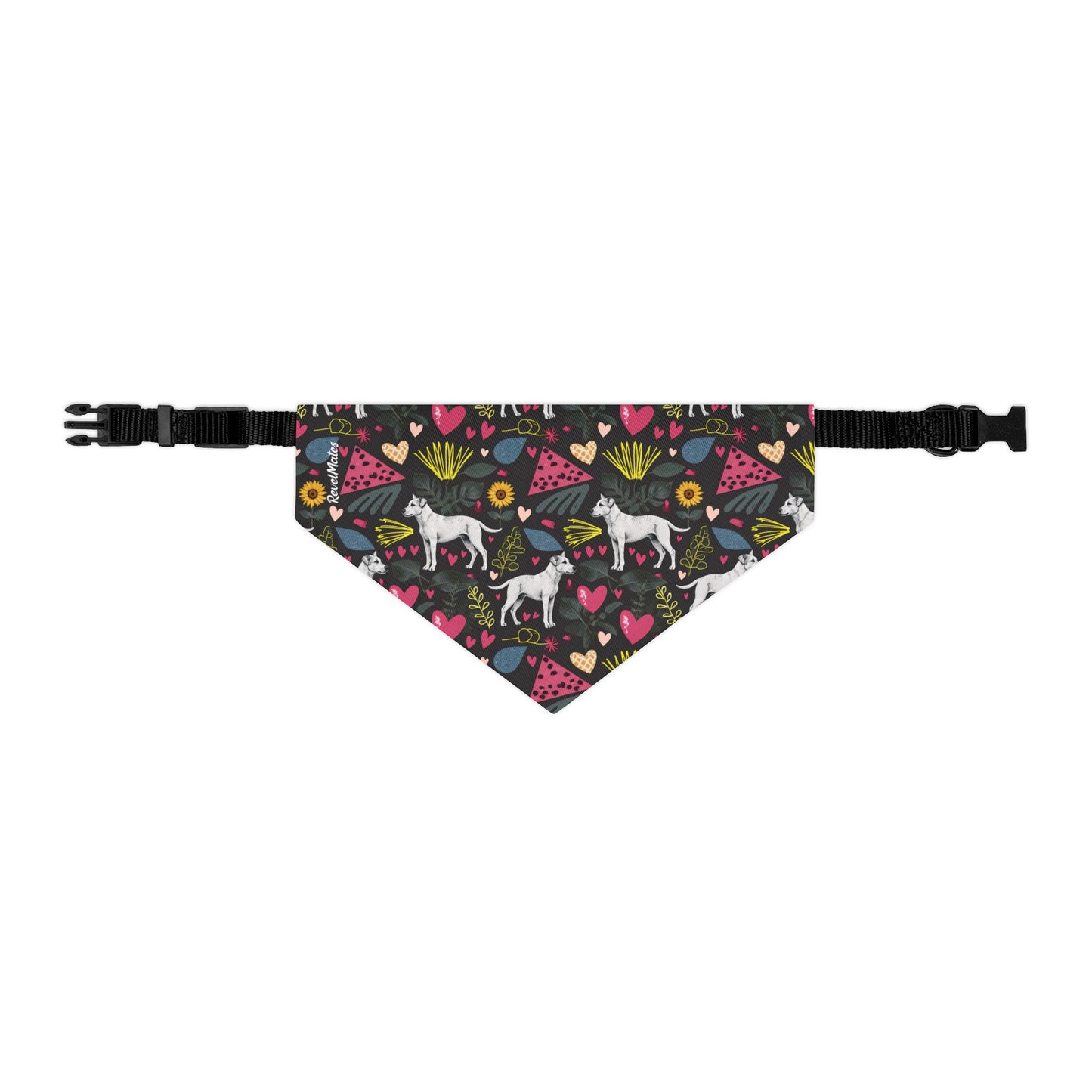 Pet Bandana Collar | Hearts & Tails Design