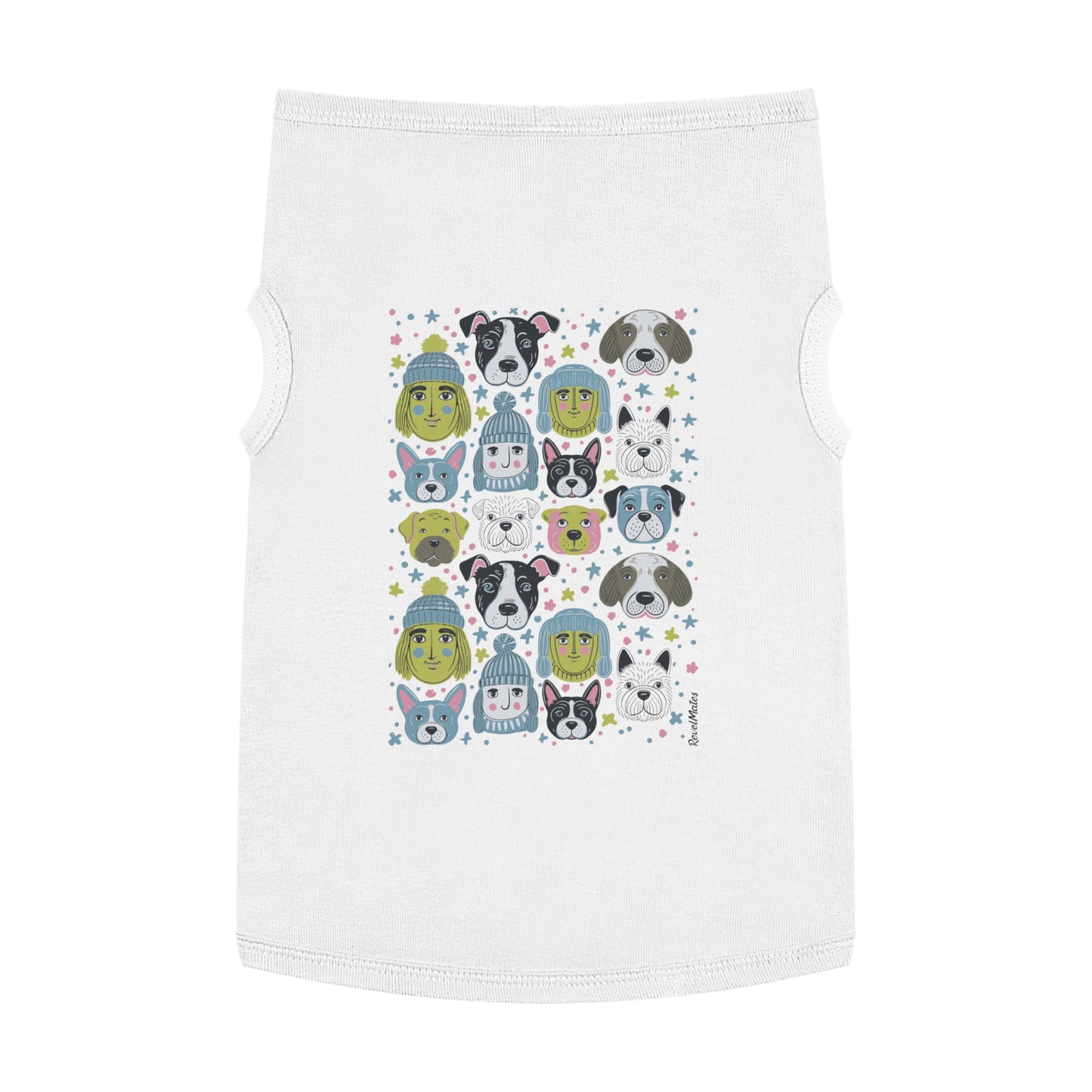 Pet T-Shirt | Winter Doggies Design