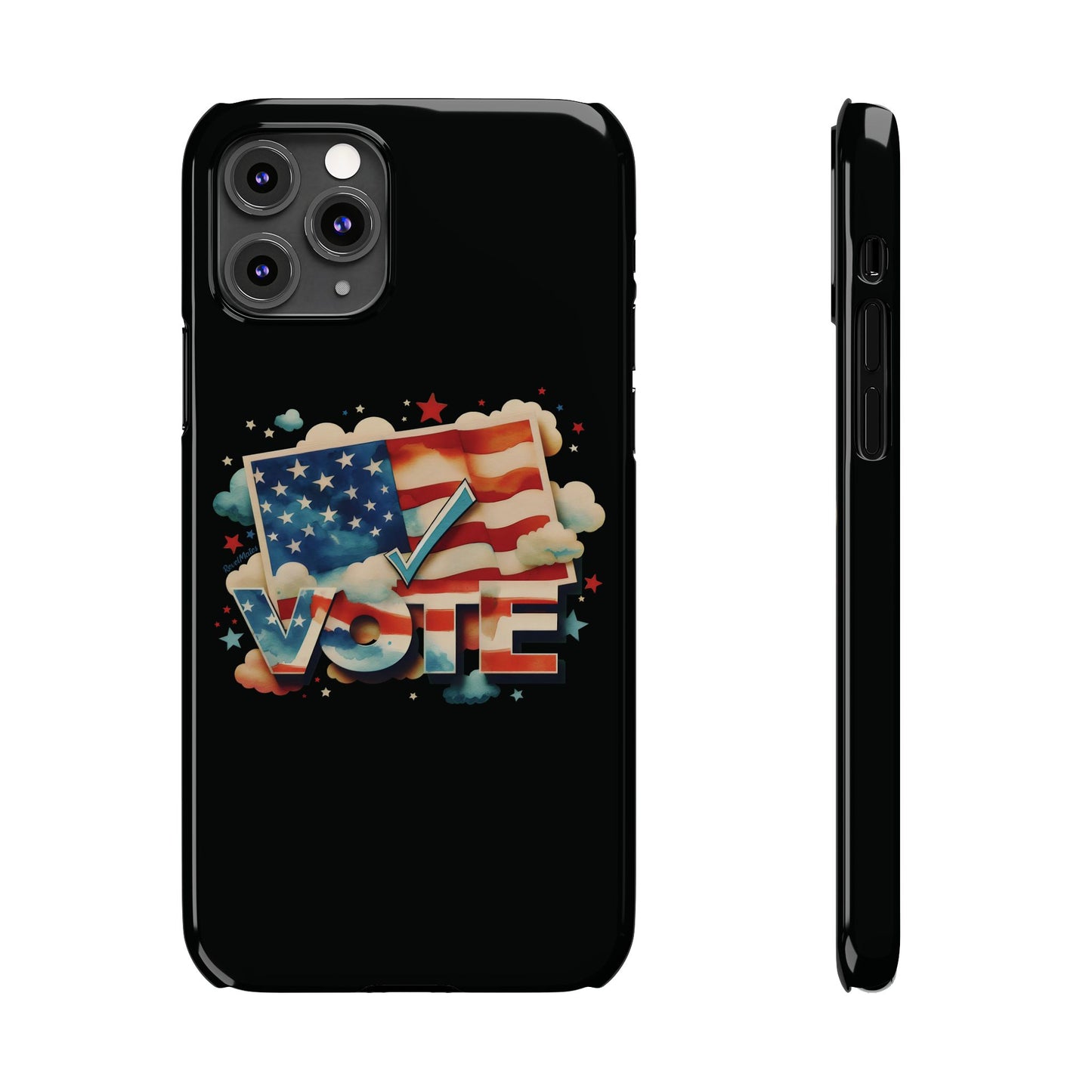 Slim Phone Case | VOTE Watercolor Design | US Elections