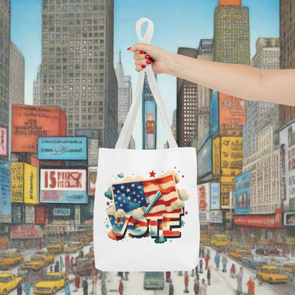 Tote Bag | All Over Print Bag | VOTE Watercolor Design | US Elections | 2 colors