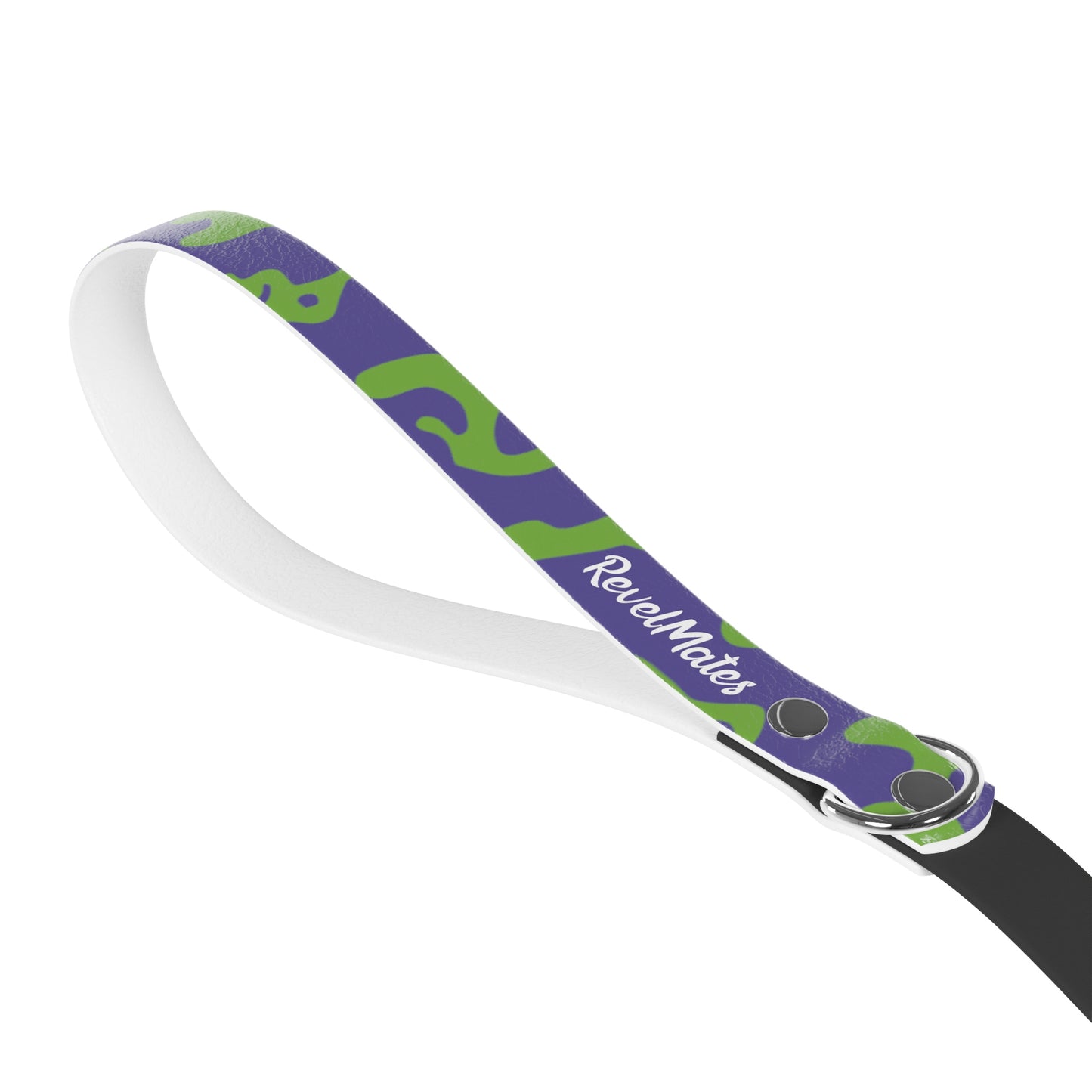 Pet Leash | Camouflage Lavender & Lime Design