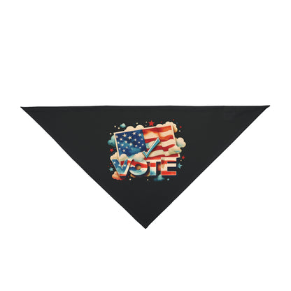 Pet Bandana | VOTE Watercolor Design | US Elections | 2 colors