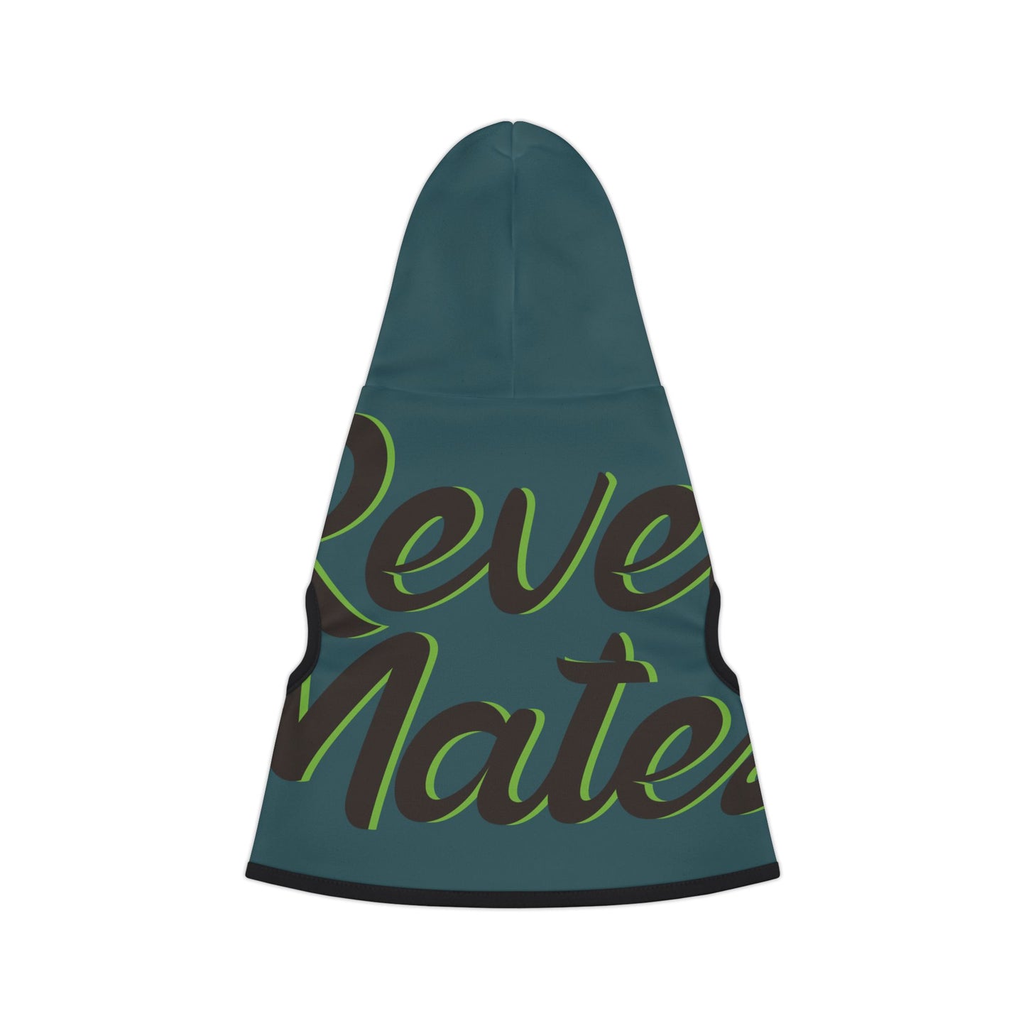 Pet Hoodie | for Dogs and Cats | Turquoise & Brown RevelMates Design