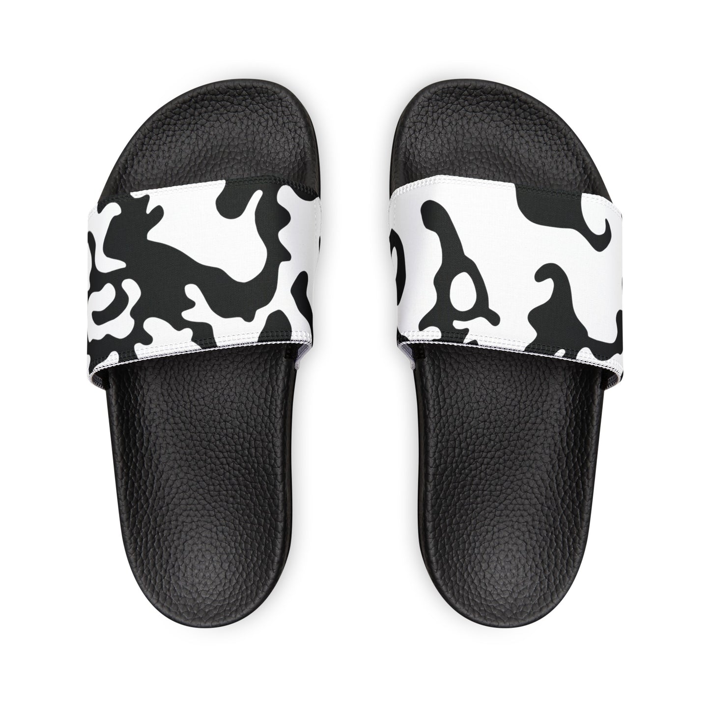 Men's Removable Strap Sandals | Camouflage White & Black Design | 2 colors