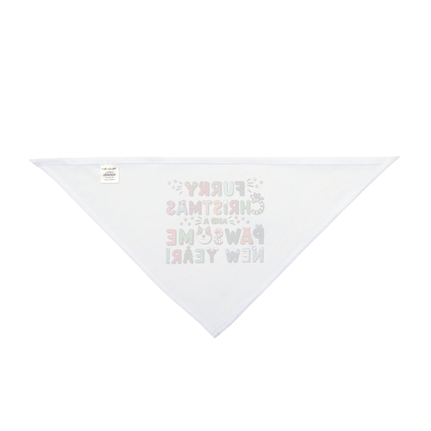 Pet Bandana | Furry Christmas Design | 8 colors