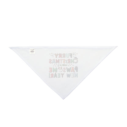 Pet Bandana | Furry Christmas Design | 8 colors