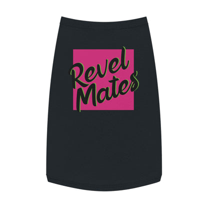 Pet T-Shirt | Fuchsia & Black RevelMates Square Design | 4 colors