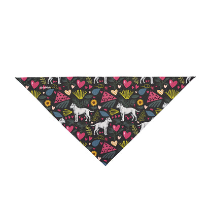 Pet Bandana | Hearts & Tails Design