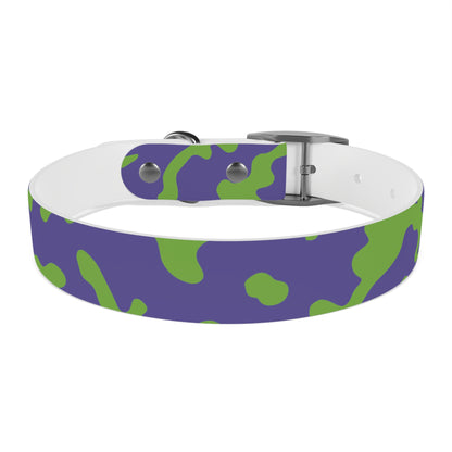 Pet Collar | Camouflage Lavender & Lime Design