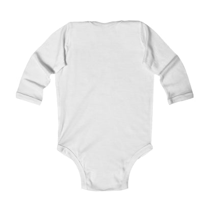 Infant Unisex Long Sleeve Bodysuit | Puppy Love Design