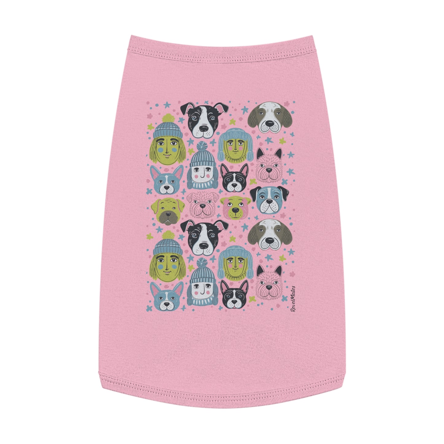 Pet T-Shirt | Winter Doggies Design