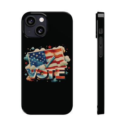 Slim Phone Case | VOTE Watercolor Design | US Elections