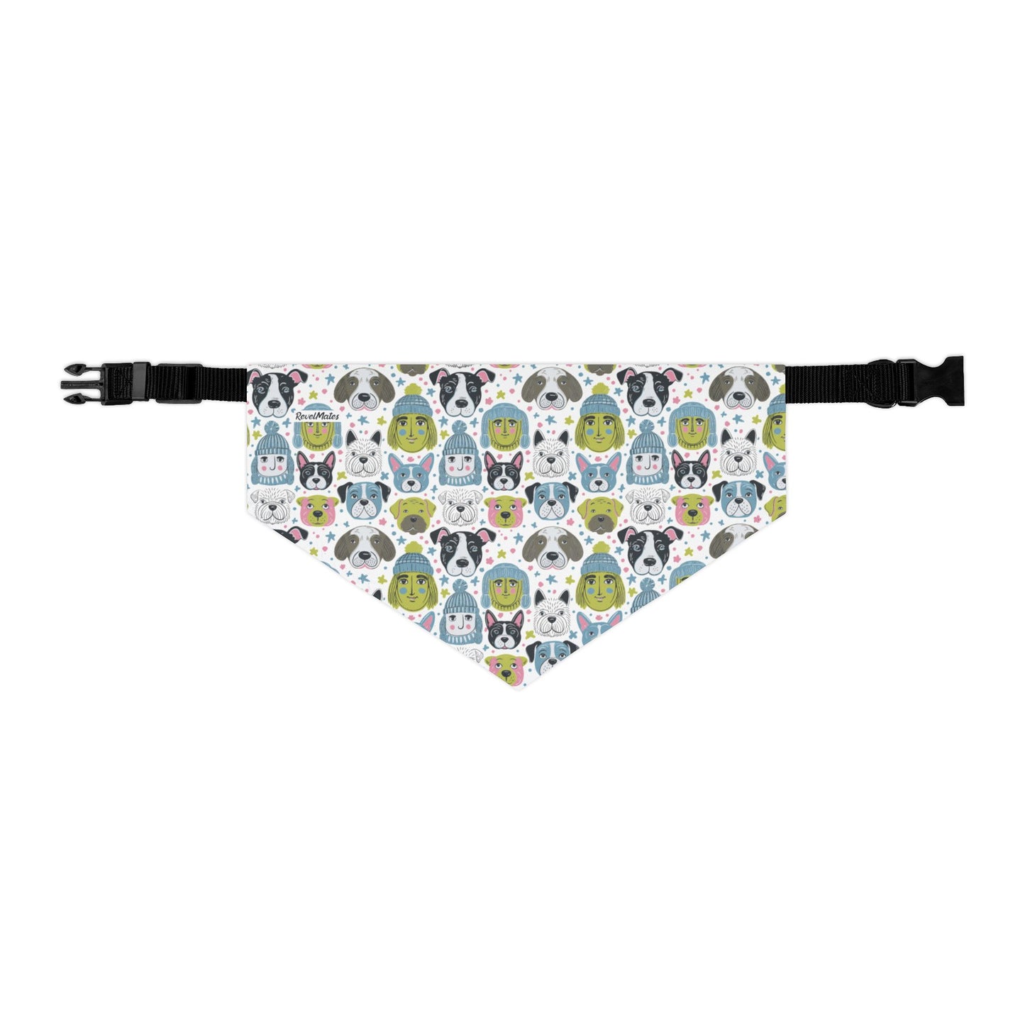 Pet Bandana Collar | Winter Doggies Design