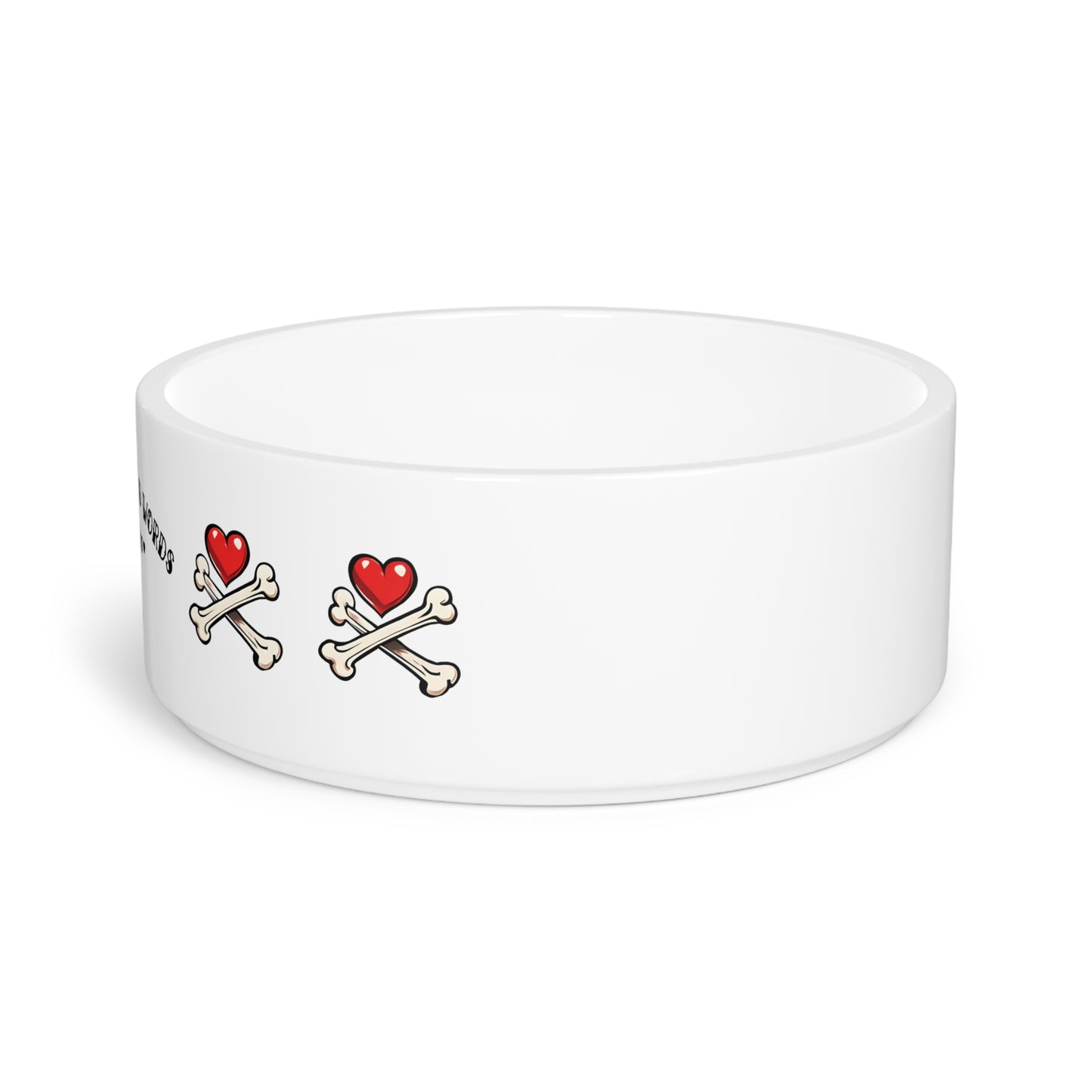 Pet Bowl 16oz (473ml) | Skull Tattoo Design | 4 colors