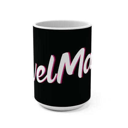 Ceramic Mug 15oz (440 ml) | Black & White RevelMates Design