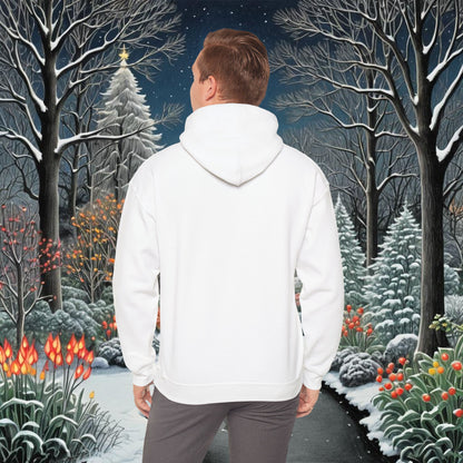 Unisex Heavy Blend Hoodie | Solid Colors V.1 | Furry Christmas Design | 12 colors