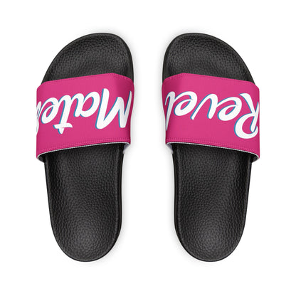 Women's Removable Strap Sandals | Fuchsia & White RevelMates Design | 2 colors